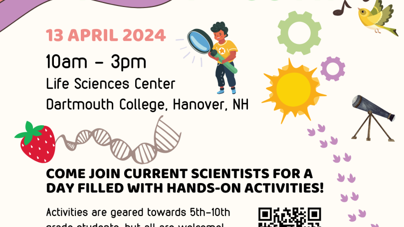9th Annual Science Day at Dartmouth - April 13th